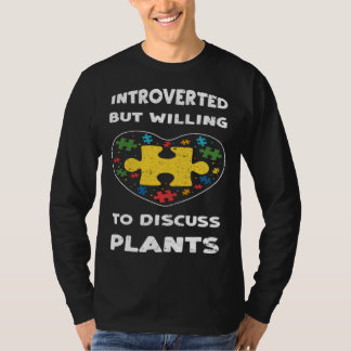 Camiseta Inclusion Introverted but willing to di  Autism Aw