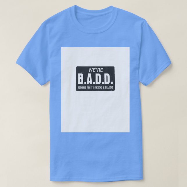 Camiseta Incomoda-se com as masmorras e os dragões. (Frente do Design)