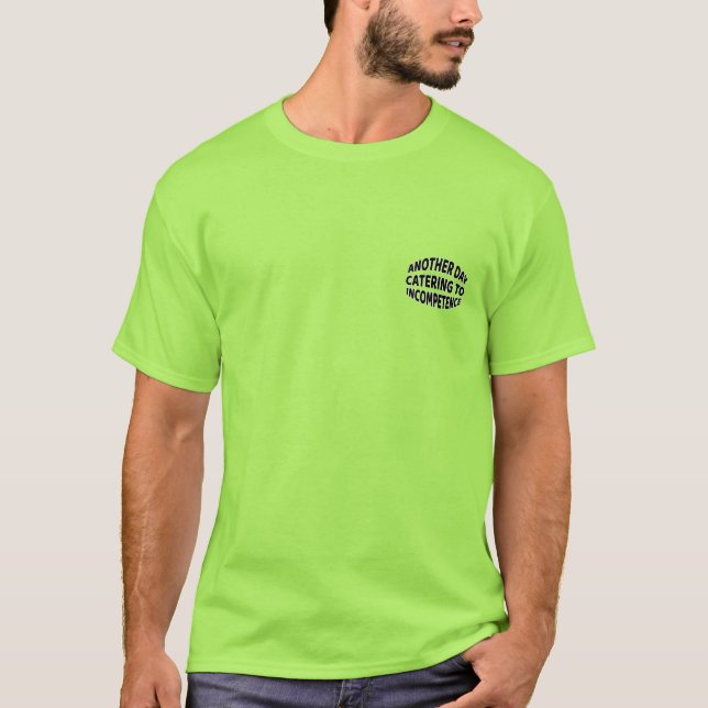 Camiseta Incompetence Design 2 (Frente)