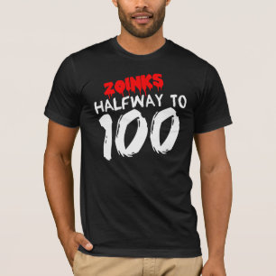 Camiseta INCOMPLETAMENTE ao 50th t-shirt do ANIVERSÁRIO 10