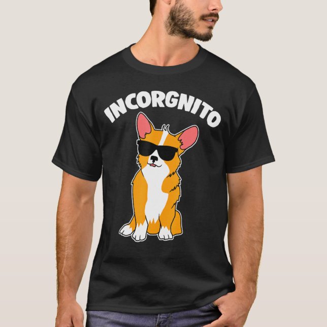 Camiseta Incorgnito Corgi (Frente)
