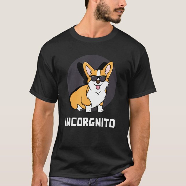 Camiseta Incorgnito Corgi (Frente)