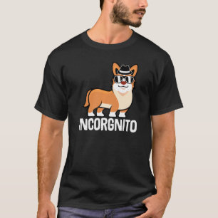 Camiseta Incorgnito Corgi Mom Dog Corgi