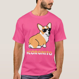 Camiseta Incorgnito Dogcool Pembroke Welsh Corgi Sunglass
