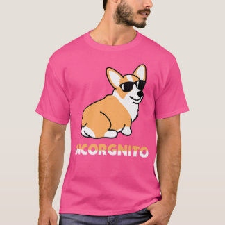Camiseta Incorgnito Dogcool Pembroke Welsh Corgi Sunglass