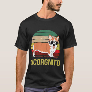 Camiseta Incorgnito Incognito Corgi Dog Premium