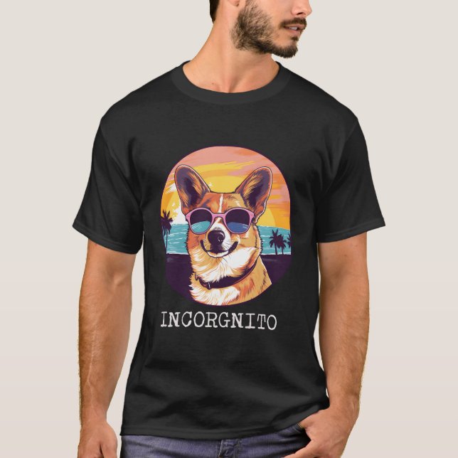 Camiseta Incorgnito Welsh Corgi (Frente)