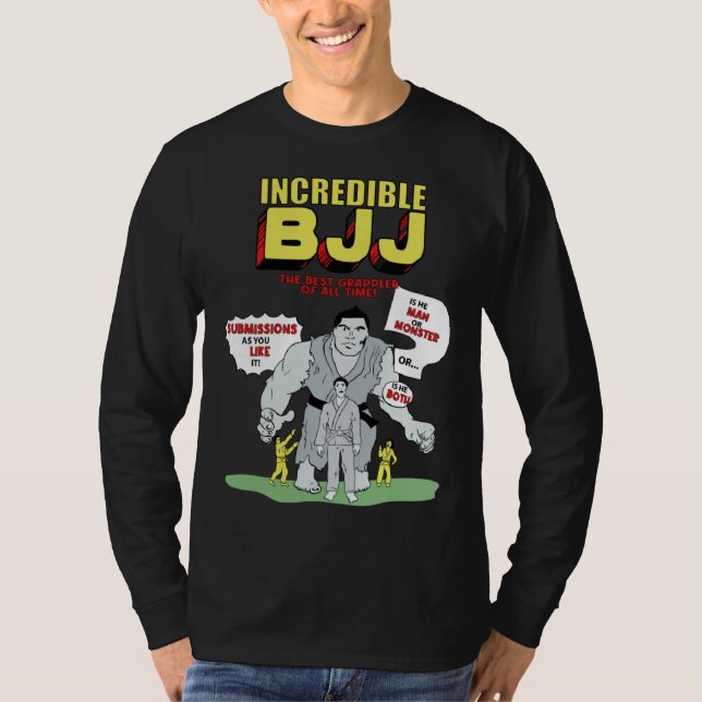 Camiseta Incredible BJJ Brazilian Jiu Jitsu BJJ MMA (Frente)
