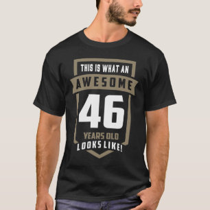 Camiseta Incrível 46 Anos