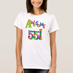 Camiseta Incrível 55 t-shirts e presentes