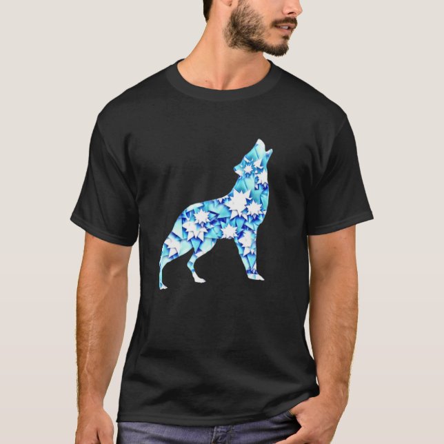 Camiseta Incrível Abstrato Wolf (Frente)