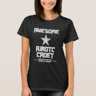 Camiseta Incrível AJROTC Cadet Júnior Liderança Militar ROT