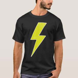 Camiseta Incrível amarelo e branco retrô envelhecido com ra