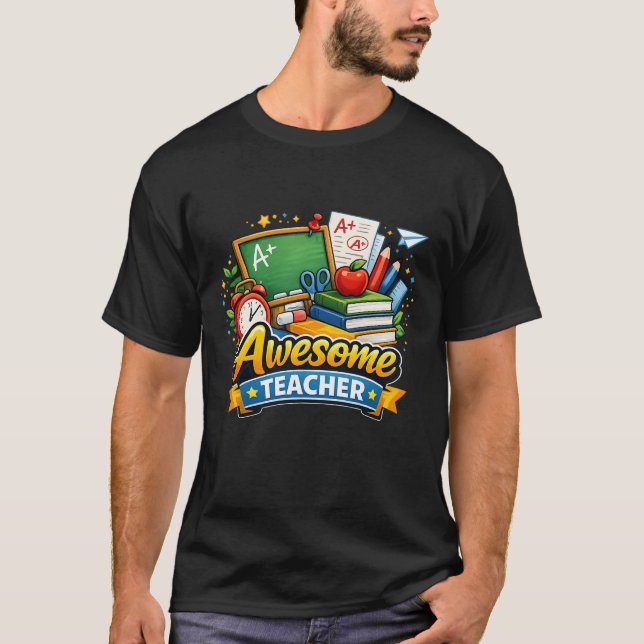 Camiseta Incrível Apreciação de Professor (Frente)