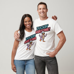 Camiseta Incrível - Arte Divertida Pixel Duck