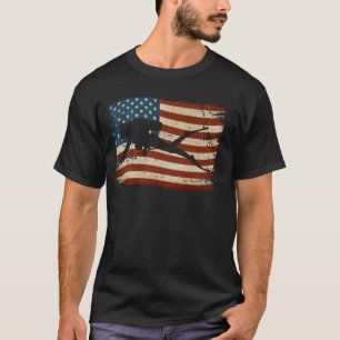 Camiseta Incrível bandeira americana dos EUA mergulho patri