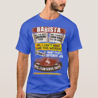 Camiseta Incrível Barista Consegue Consertar Isso
