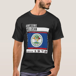 Camiseta Incrível Beliziano Desde 1972 50º Aniversário Beli