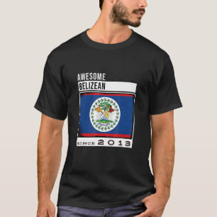 Camiseta Incrível Beliziano Desde 2013, 9.º Aniversário Bel