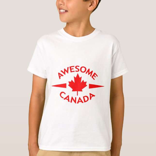 Camiseta Incrível Canadá (Frente)