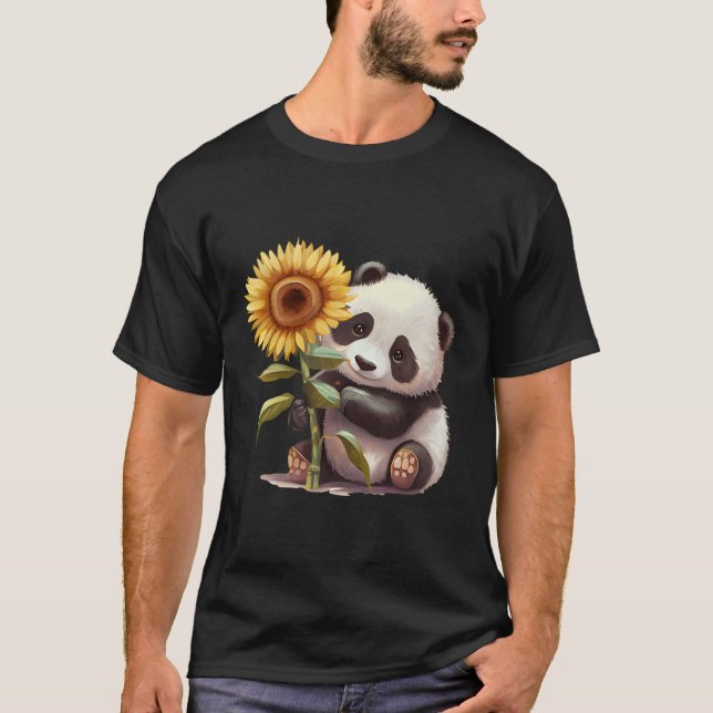 Camiseta Incrível Citação De Panda Para Ventiladores Animai (Frente)