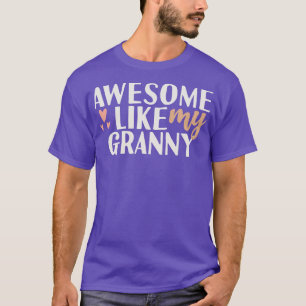 Camiseta Incrível como minha avó