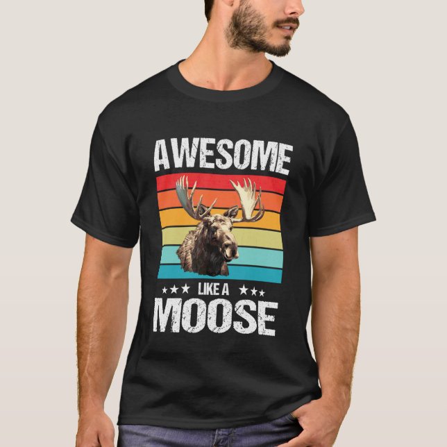 Camiseta Incrível Como um Alce. Alce (Frente)