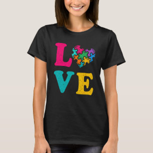 Camiseta Incrível consciência Autismo Ama Autismo Adorável