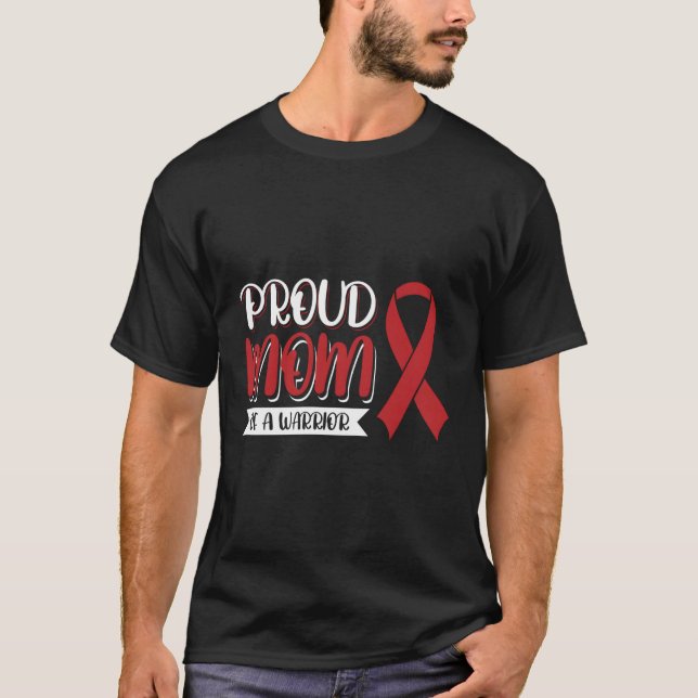 Camiseta Incrível Consciência do Cancer de Sangue Inspiraci (Frente)