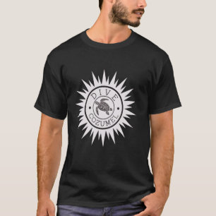 Camiseta Incrível Cozumel México Tartaruga Marinha Sol Merg