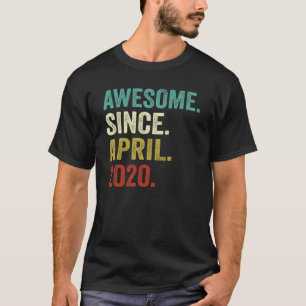 Camiseta Incrível De 2 Anos Desde segundo aniversário De Ab