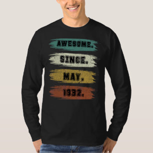 Camiseta Incrível De 90 Anos Desde O Aniversário De 90 De M