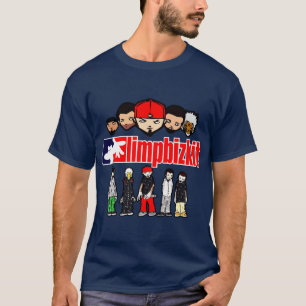 Camiseta Incrível de Limp Bizkit é um Rap Rock Americano