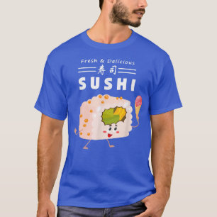 Camiseta Incrível delicioso Sorvete Sushi Dessert Lover Fo