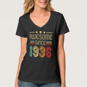 Camiseta Incrível Desde 1936, 86º Aniversário, 86 anos de i