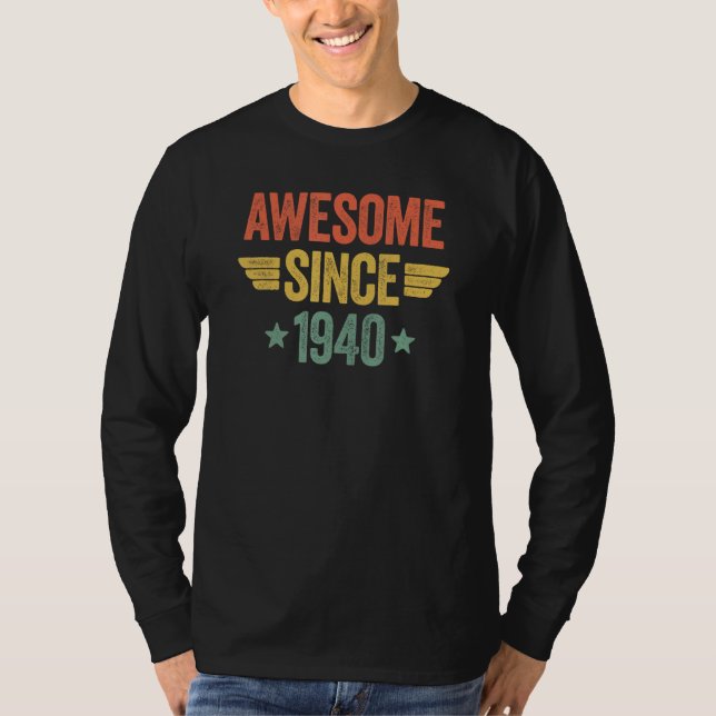 Camiseta Incrível Desde 1940 (Frente)