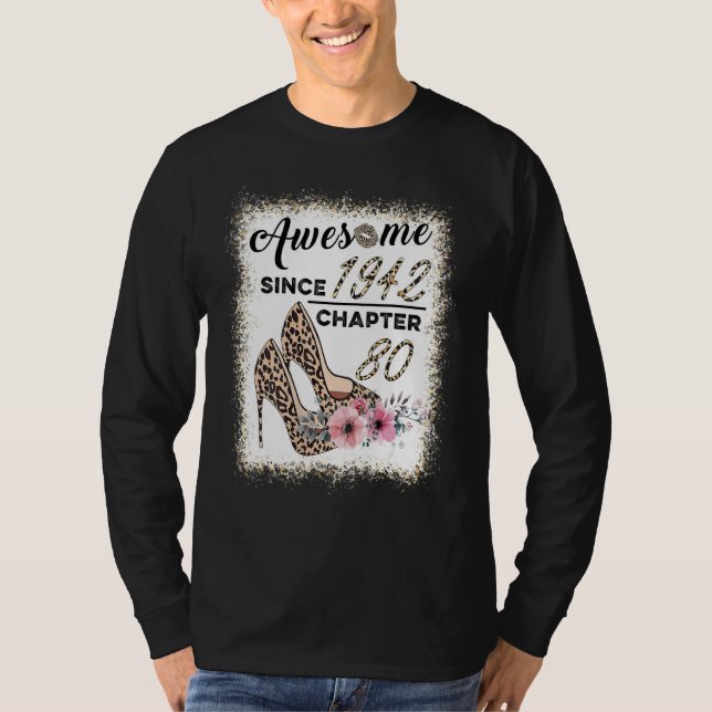 Camiseta Incrível Desde 1942 Capítulo 80 Calçados-Leopardo  (Frente)