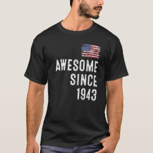 Camiseta incrível desde 1944, 79º aniversário Premium