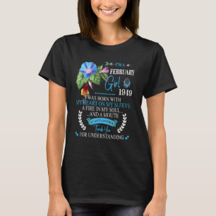 Camiseta Incrível desde 1949 74º Aniversário Eu sou um Gi d