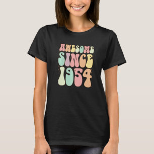 Camiseta Incrível Desde 1954, Aniversário De 68 Anos Mulher