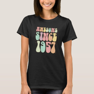 Camiseta Incrível Desde 1957, Aniversário De 65 Anos Mulher