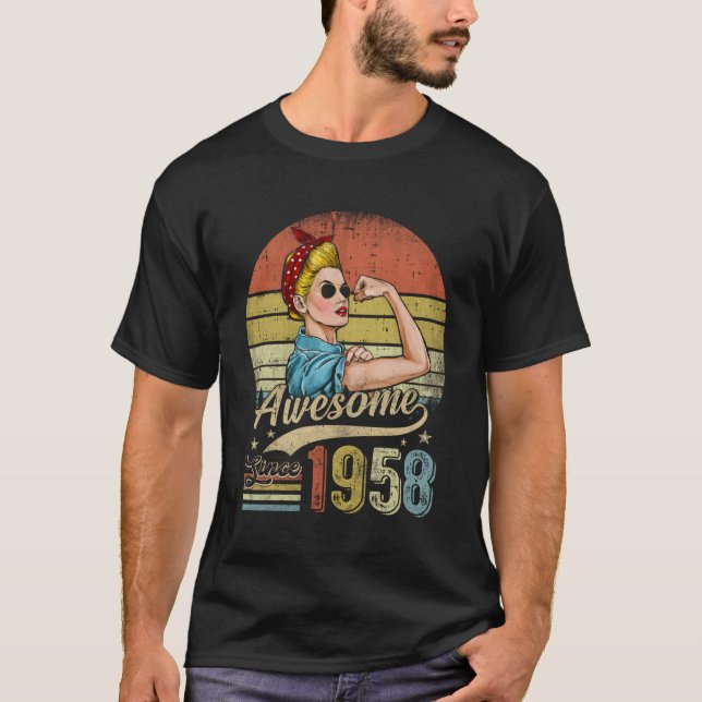 Camiseta Incrível Desde 1958 65ª (Frente)