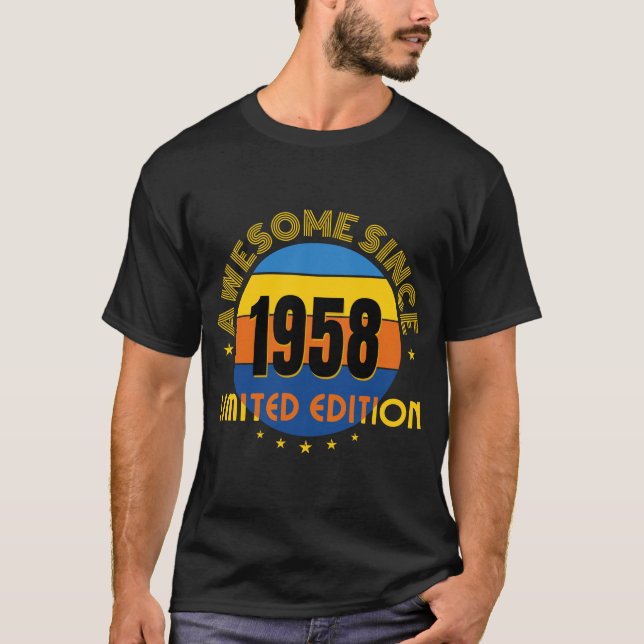 CAMISETA INCRÍVEL DESDE 1958 EDIÇÃO LIMITADA (Frente)