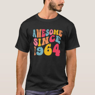Camiseta Incrível Desde 1964 58 Anos De Idade, Retro Vintag
