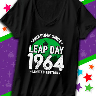 Camiseta Incrível Desde 1964 Dia do Ano Leap Fev 29 Anivers
