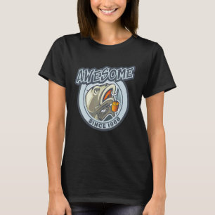 Camiseta Incrível Desde 1966 Anjo Pesca Aniversário