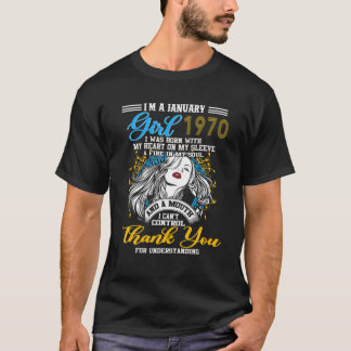 Camiseta Incrível desde 1967 55º Aniversário Eu sou um Jane