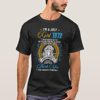 Camiseta Incrível desde 1972 50º Aniversário Eu sou uma Gar