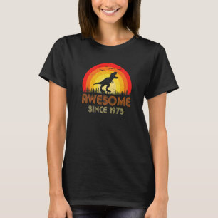 Camiseta Incrível desde 1975 Retro 47th Birthday Vintage 47