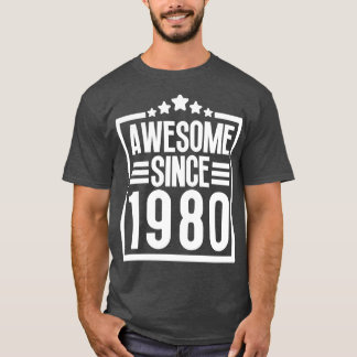 Camiseta Incrível Desde 1980 12